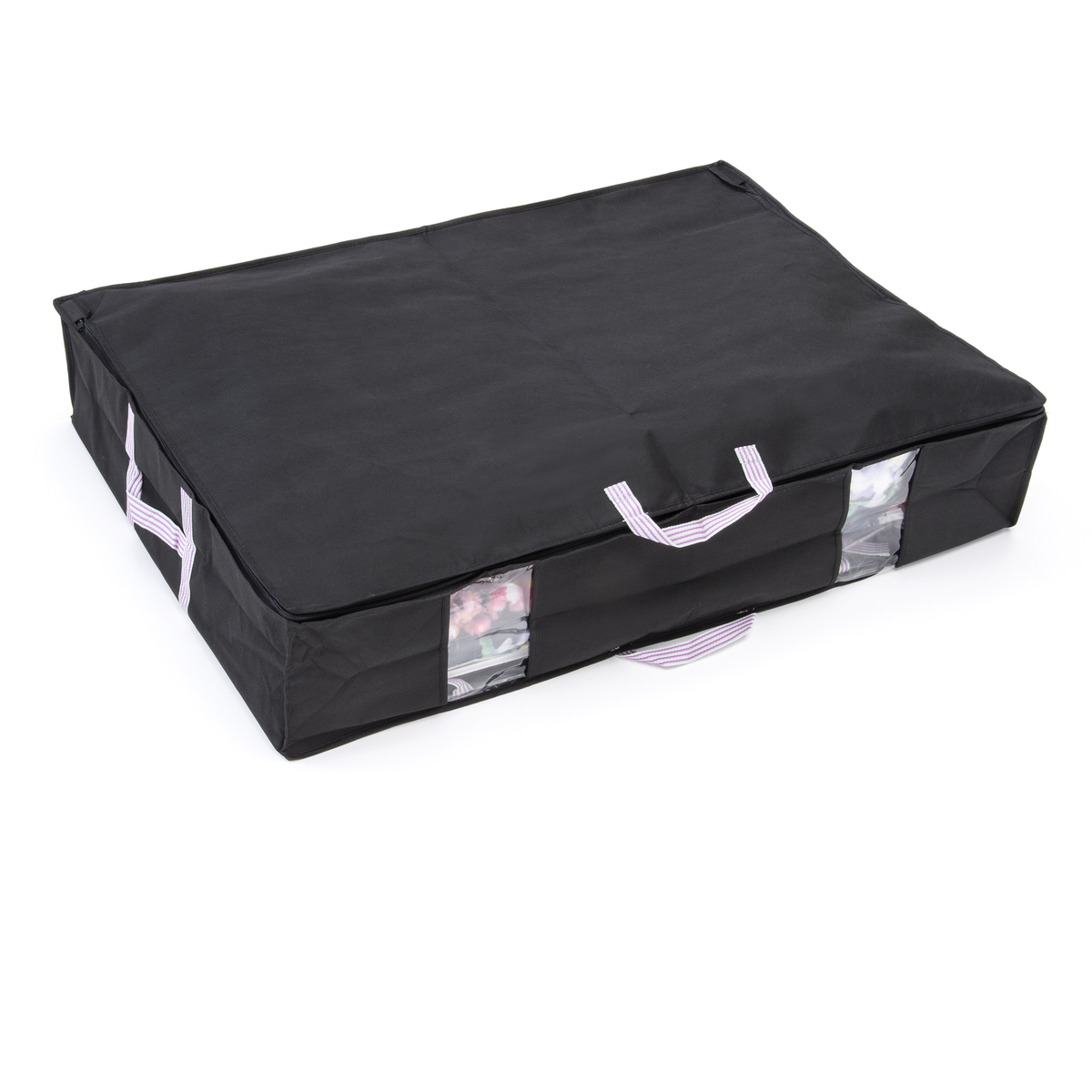 簡単圧縮収納ボックス ワイド No Qvc Jp