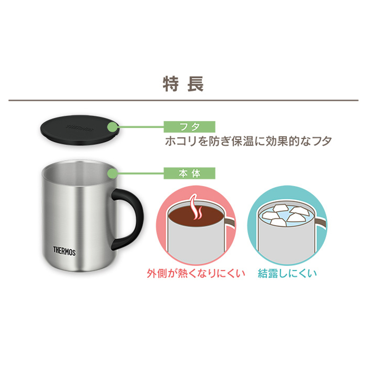 サーモス 真空断熱マグカップ350ml カラーが選べる2点 サーモス Thermos No Qvc Jp