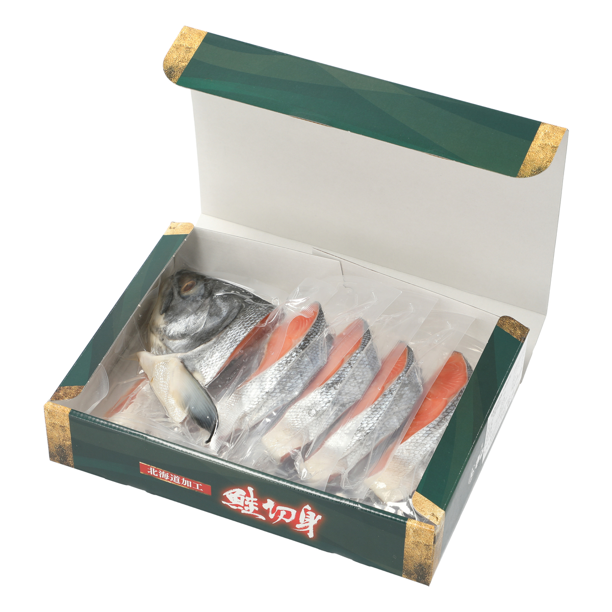 ＜QVCジャパン＞ 北海道産低温熟成新巻鮭900g（半身）画像