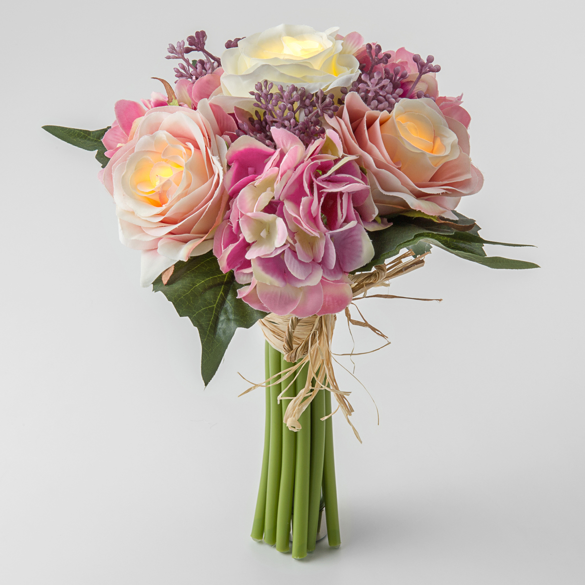 フォルモサ Ledフラワー ローズブーケ タイマー付 フォルモサフラワー Formosa Flowers No Qvc Jp