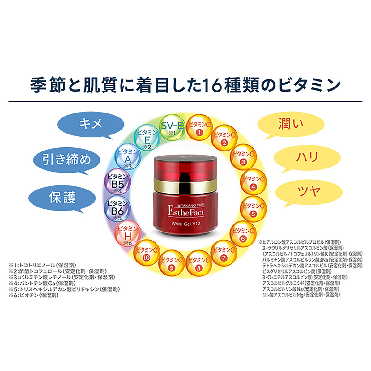 たかの友梨 エステファクト ホワイトジェルV 50g 2個