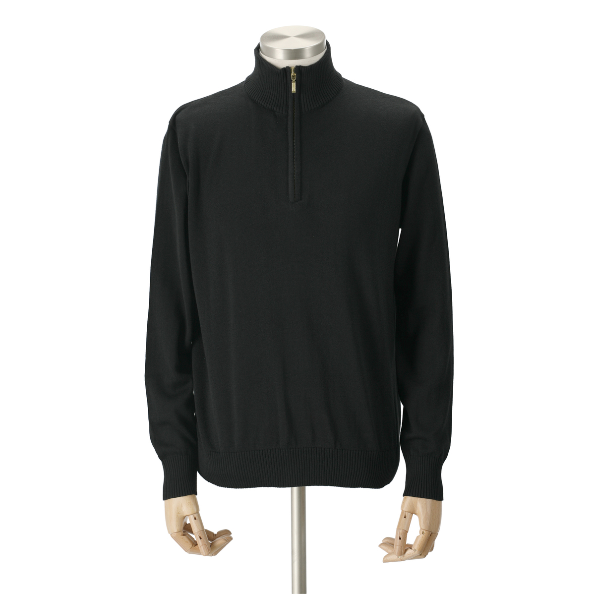 Provador スビン スーピマコットン ハーフジップニット メンズ 麻布プロバドール No Qvc Jp