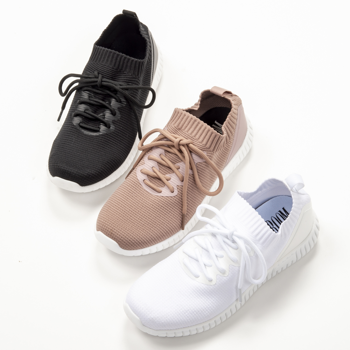 撥水ニット エア スニーカー クロールバリエ Couleur Varie No Qvc Jp