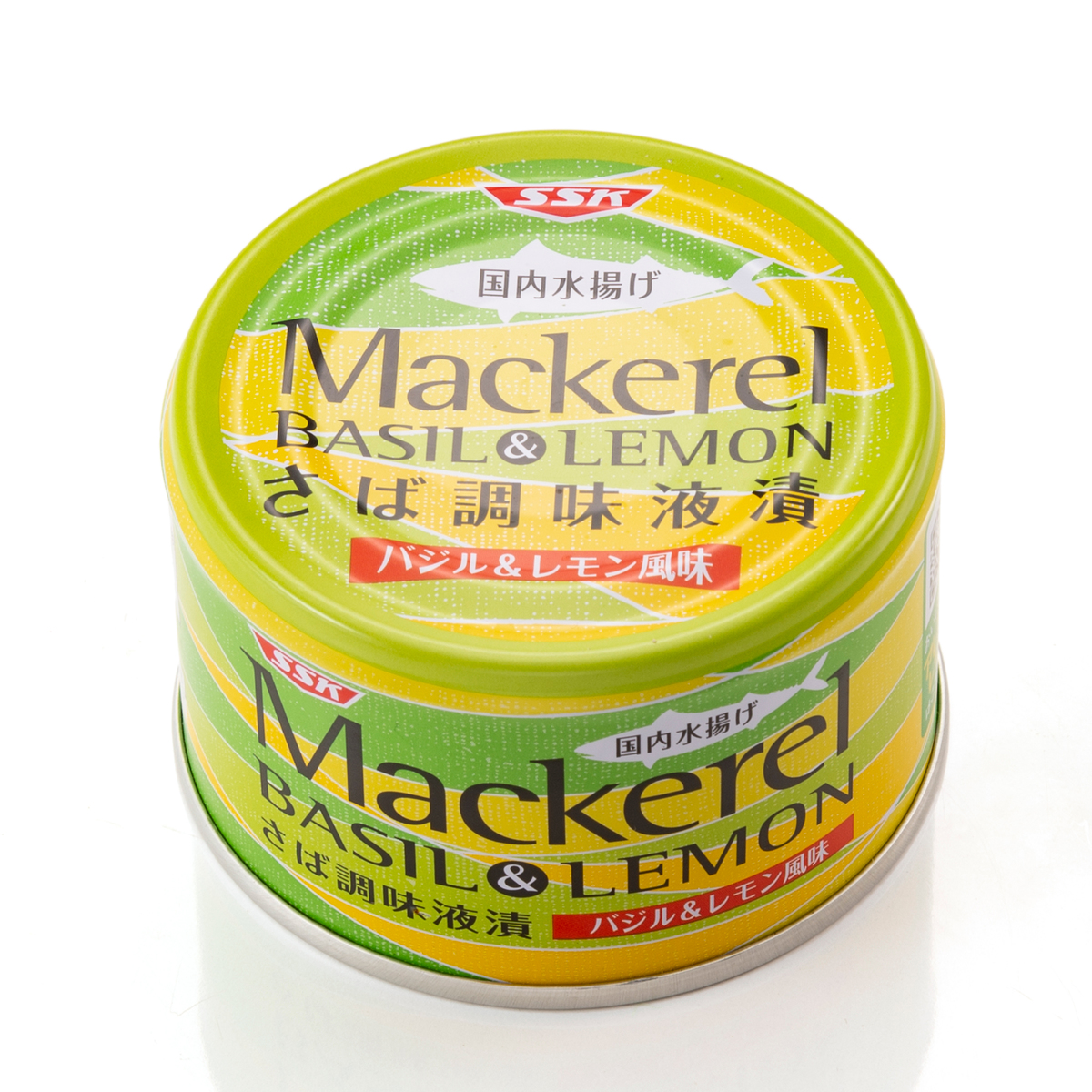 清水食品 ＳＳＫ マッカレル バジル＆レモン １４０ｇ １セット（２４缶） 通販 