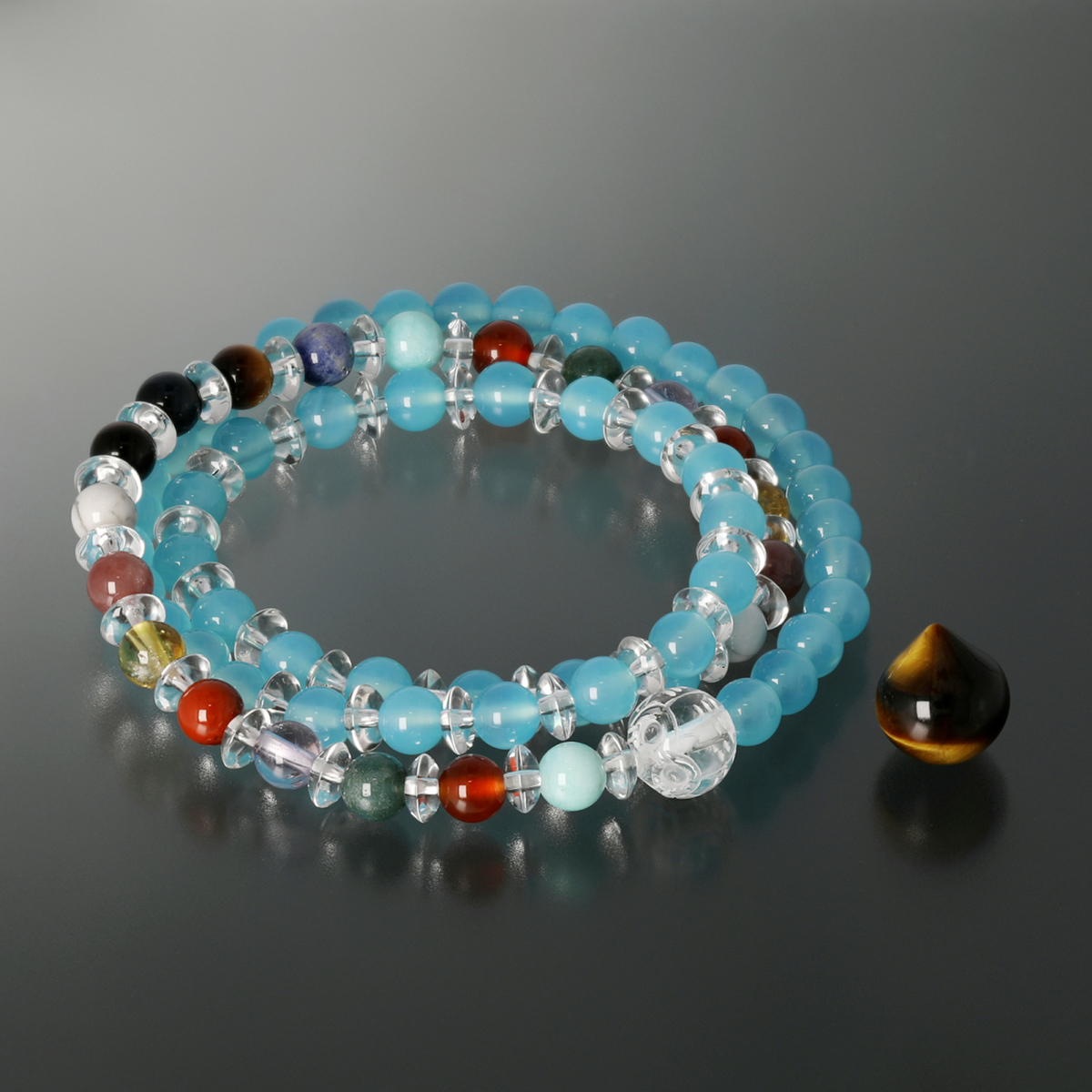 幸せのふくろう ラップブレス 宝珠セット No 6840 Qvc Jp