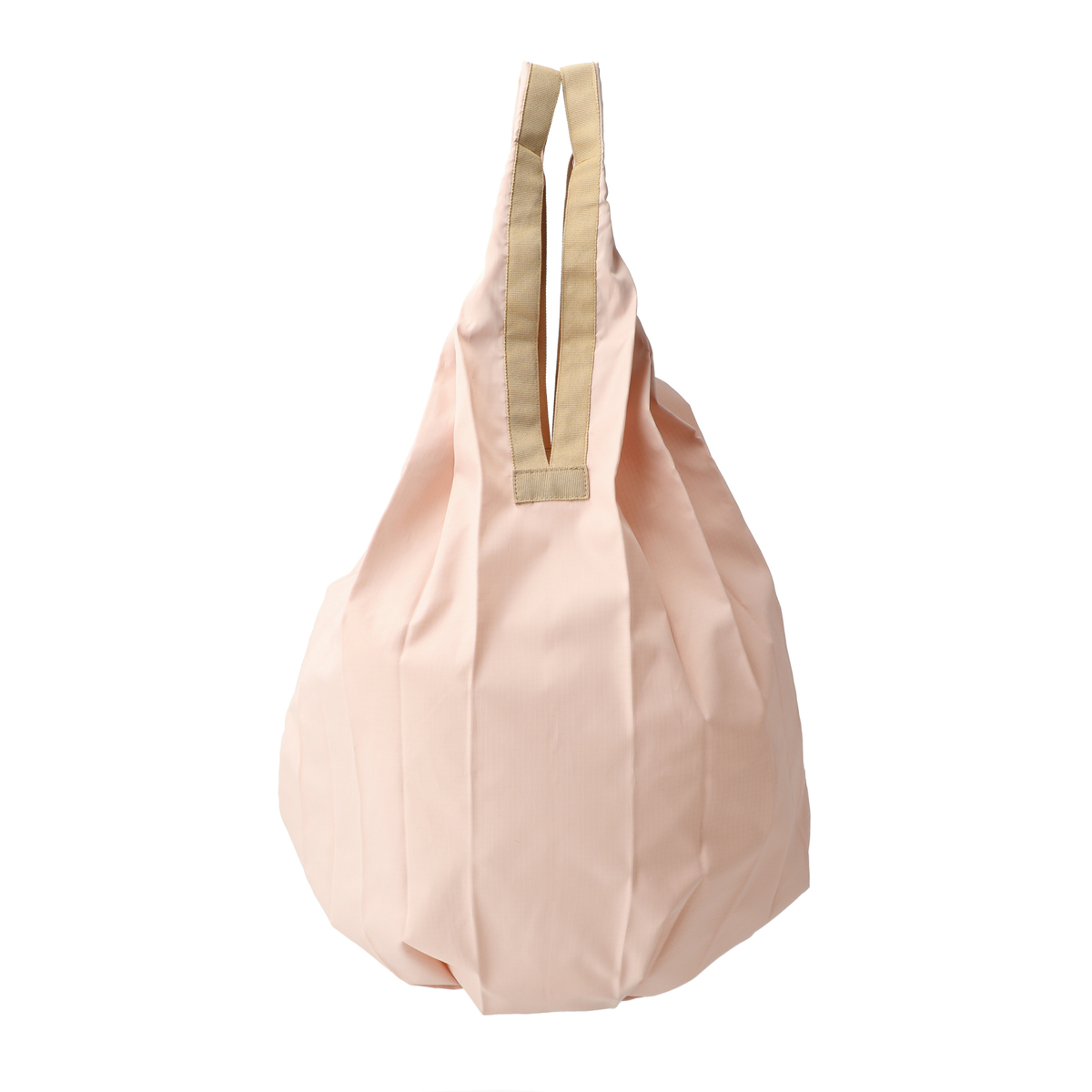 ＜QVCジャパン＞ キレイにたためるバッグ 「Shupatto」ドロップ ＜カラー＞ ピンク画像