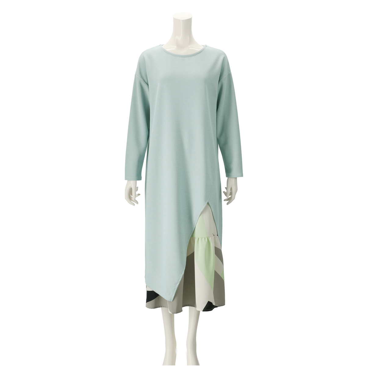 Boujeloud イレギュラーヘムワンピース スカートセットアップ ブージュルード Bou Jeloud No 6804 Qvc Jp