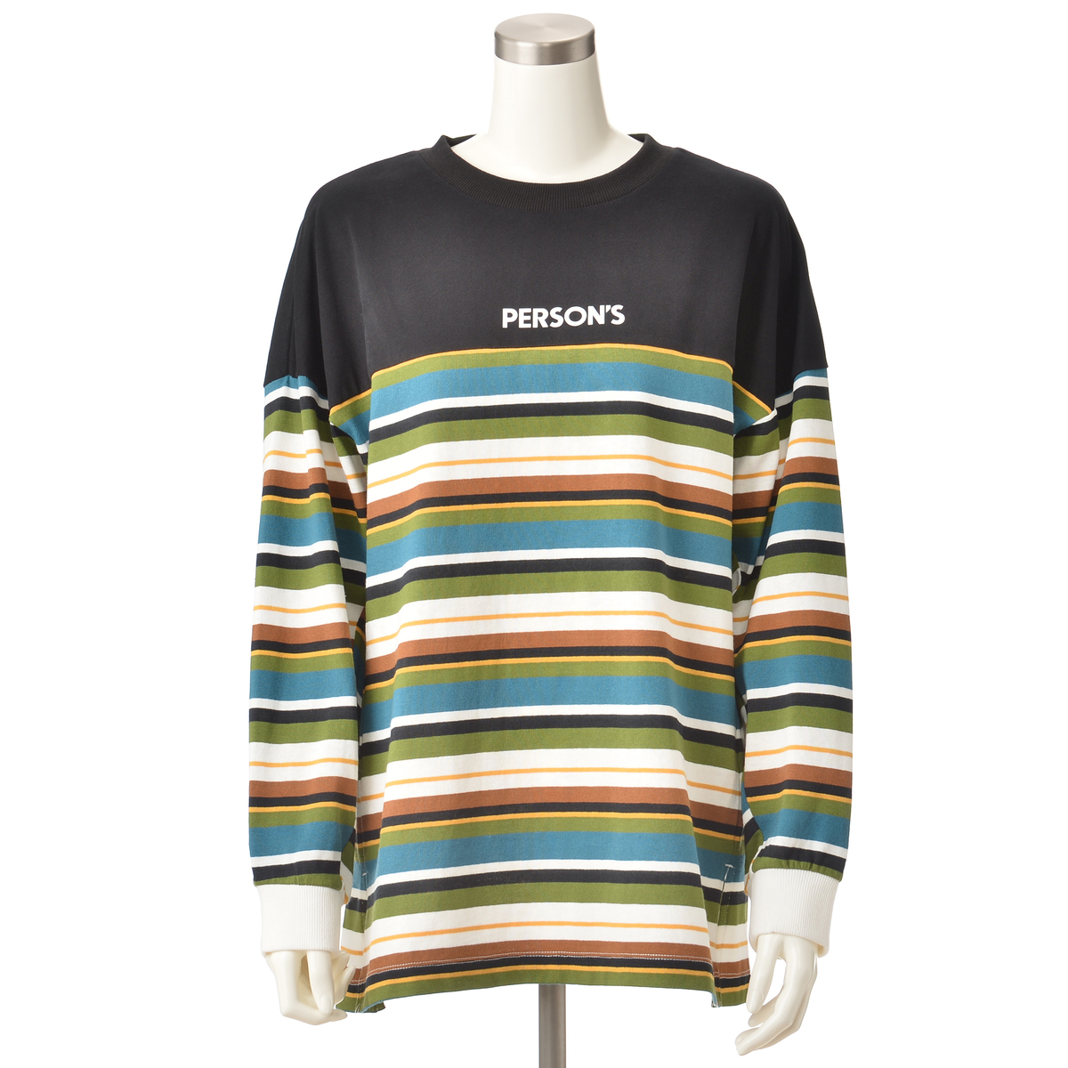 Persons カラフルボーダートップス パーソンズ Persons Qvc Jp