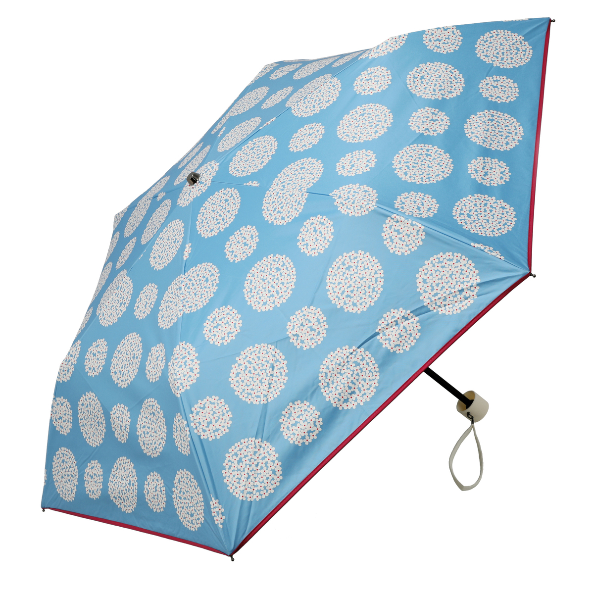 ランバンコレクション 楽折style 1級遮光 晴雨兼用傘 日傘 パープル系 - 傘