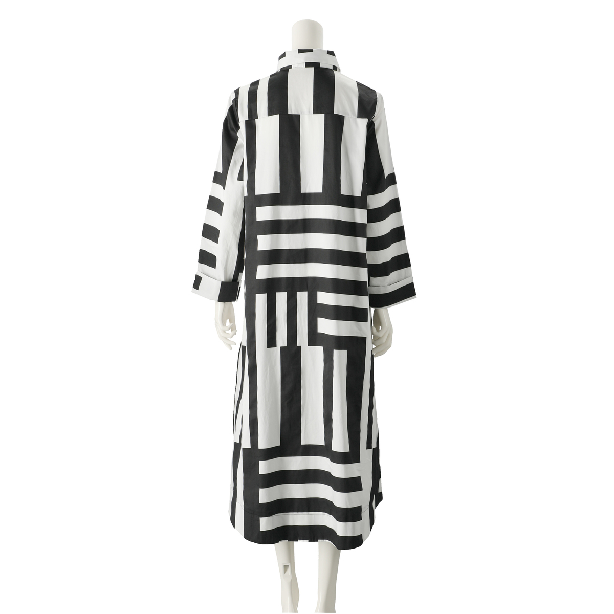 Provador モノトーン アートモダンワンピース 麻布プロバドール Qvc Jp