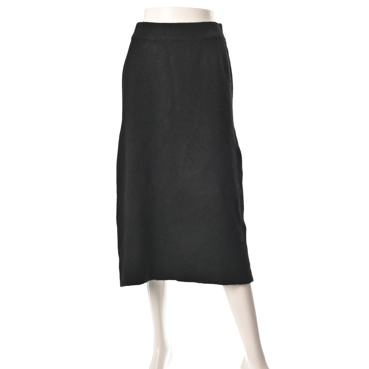＜QVCジャパン＞ Anne Coquine ニットタイトスカート ＜サイズ＞ S ＜カラー＞ ブラック