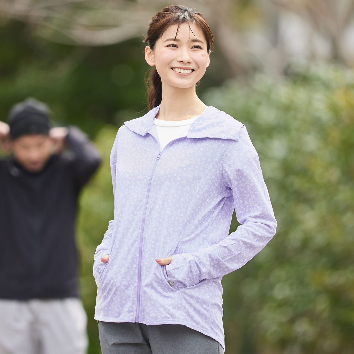 ミズノ 着る木陰 遮熱uvレディースパーカー 着る木陰 Qvc Jp