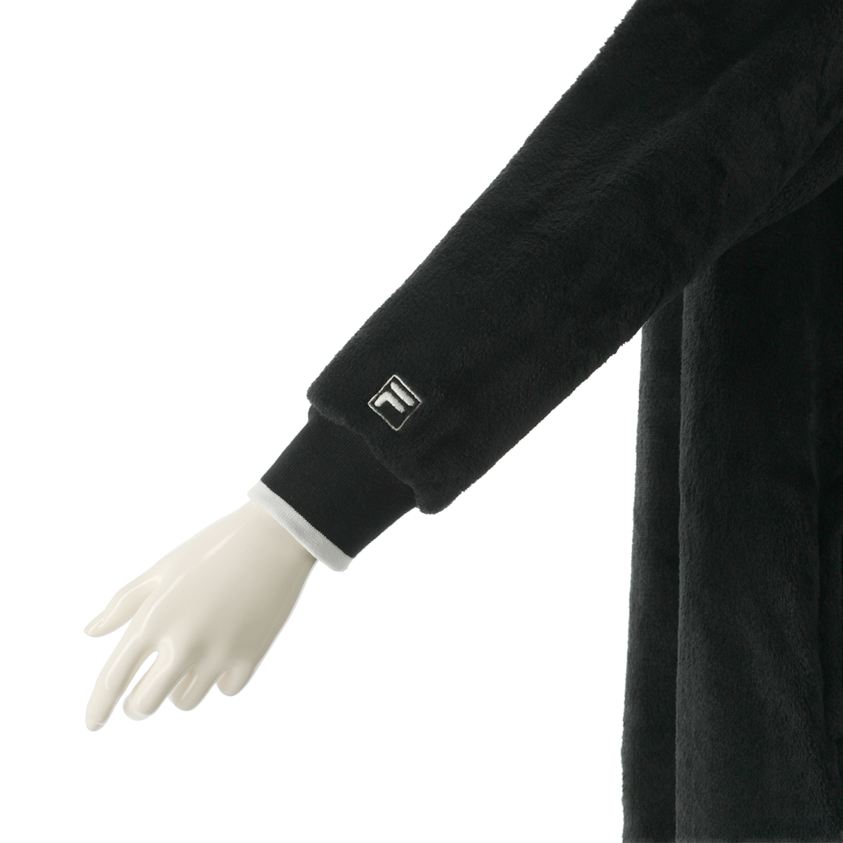 Fila あったかフリースのロゴリブネックルームワンピース フィラ Fila Qvc Jp