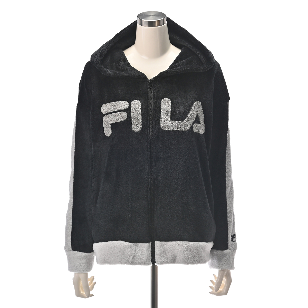 Fila あったかフリースのフーディールームジャケット フィラ Fila Qvc Jp