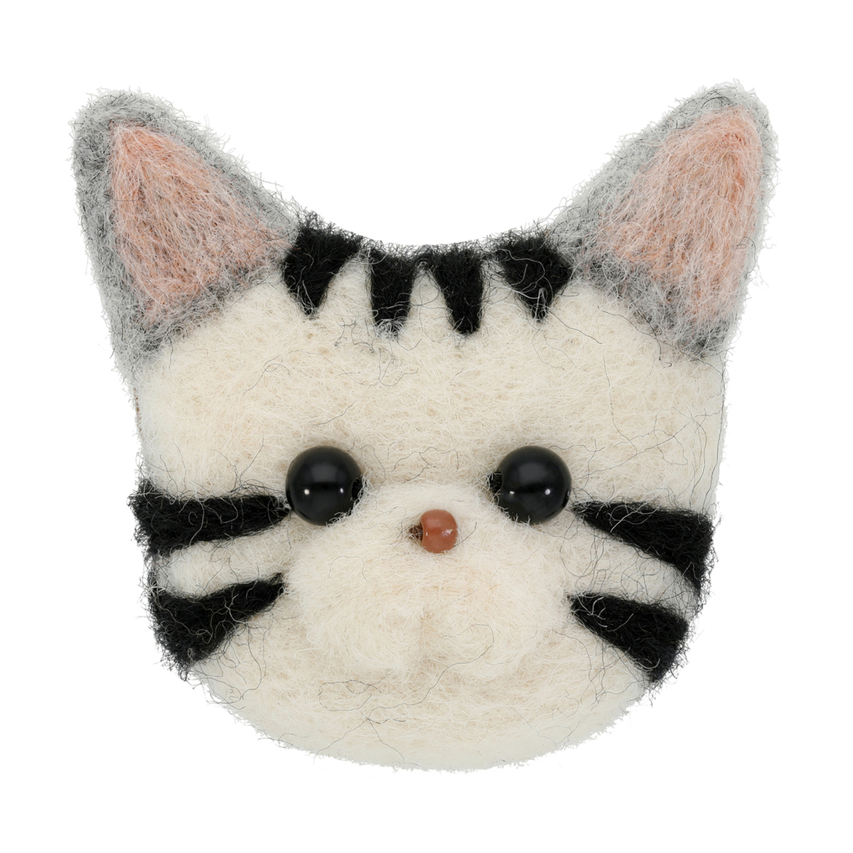 もふもふ実感 羊毛フェルト ブローチ 猫ねこコレクション（Neko+Neko+Collection）
