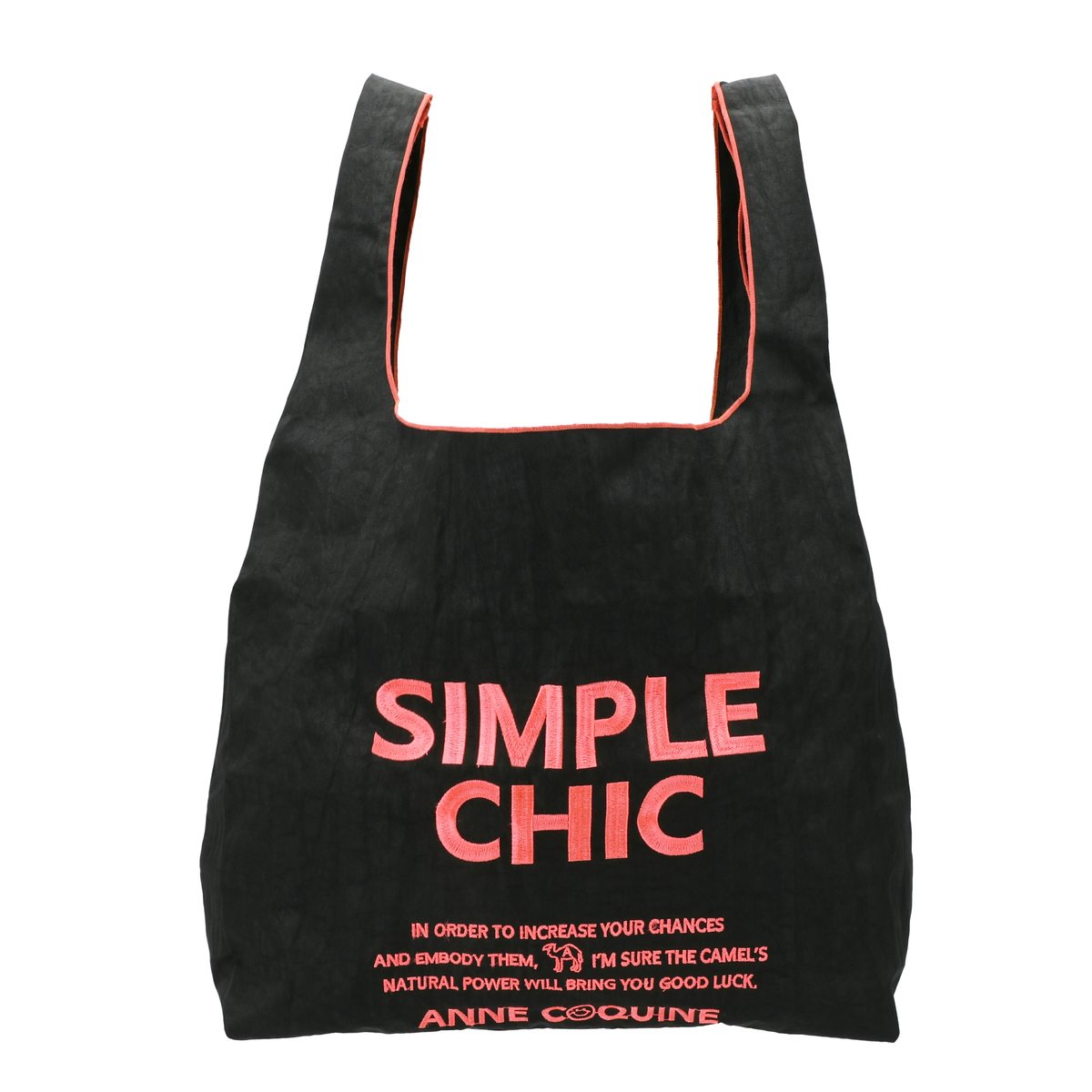 Anne Coquine Simple Chicエコバッグ