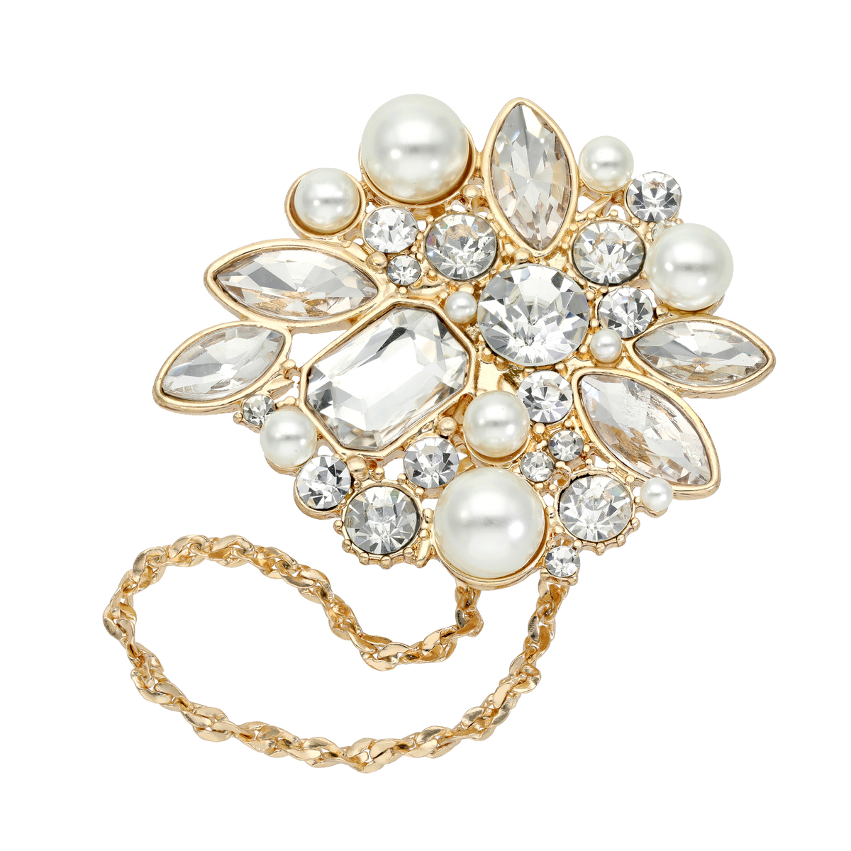 ルナジュメール マグネット付 チェーンストールクリップ ルナジュメール Lune Jumelle Qvc Jp