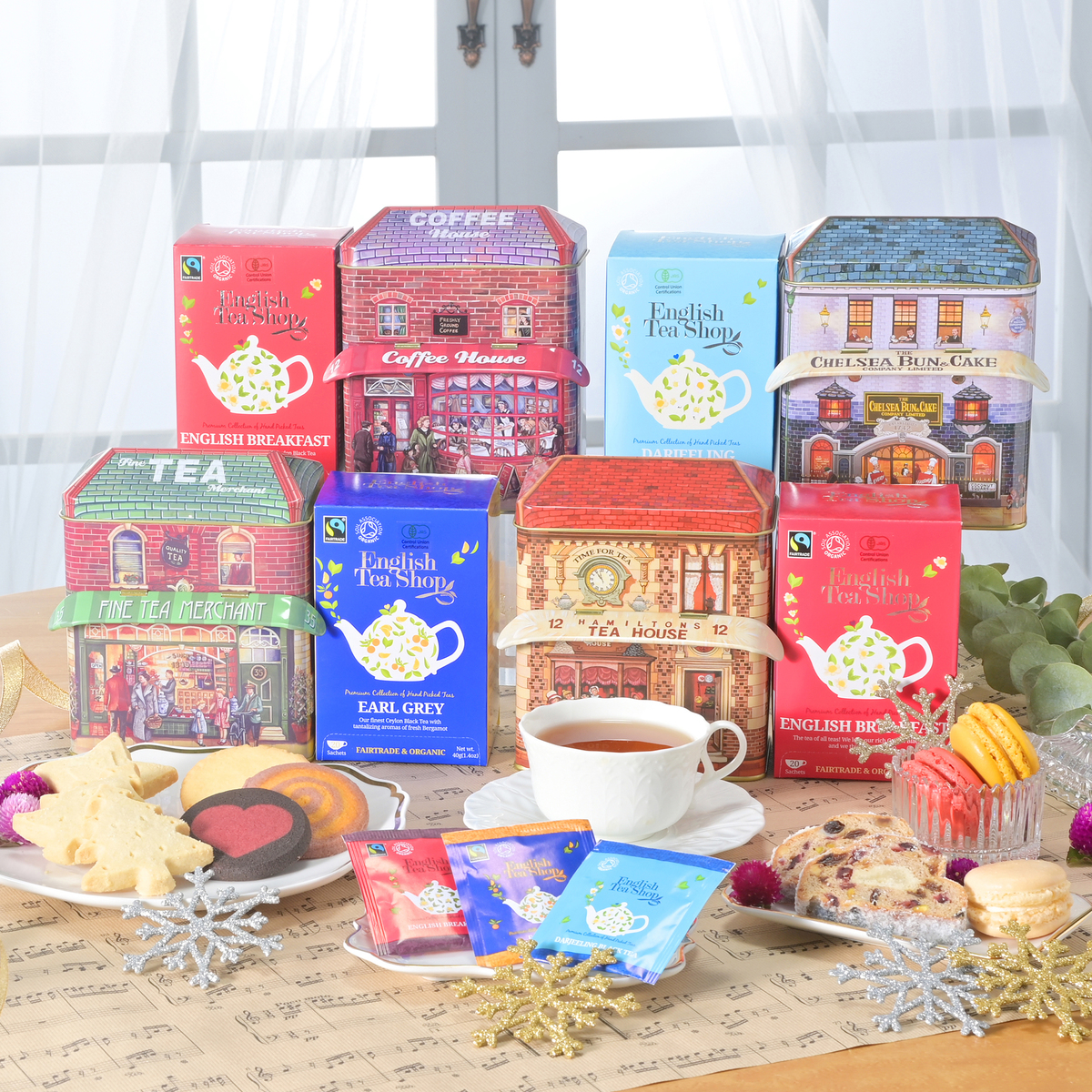 English Tea Shop ハウス缶紅茶セット イングリッシュティーショップ（English Tea Shop） - QVC.jp