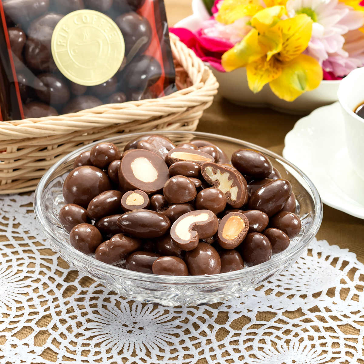 ＜QVCジャパン＞ リエコーヒーのチョコレートナッツメドレー 3パックセット