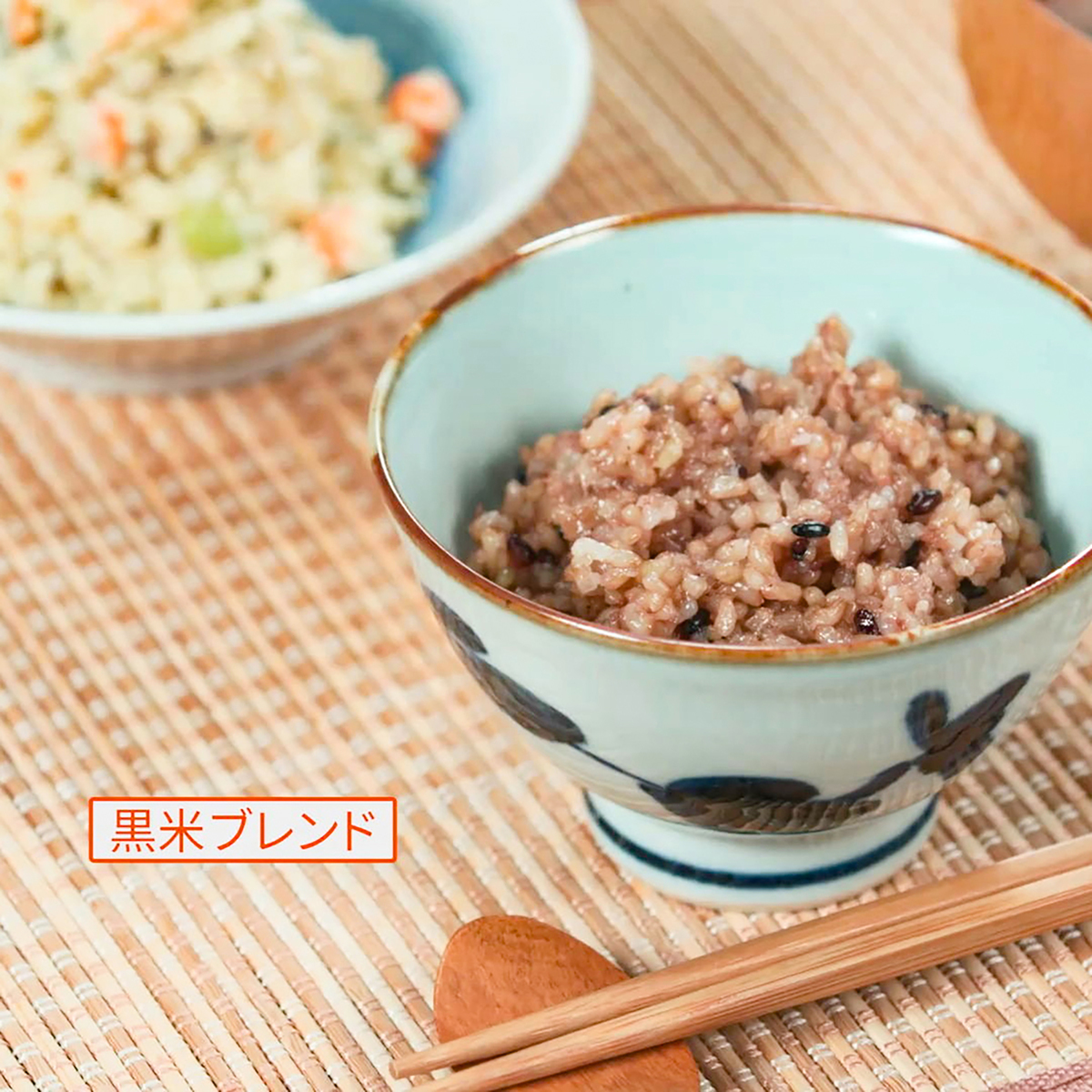 ＜QVCジャパン＞ 結わえる 寝かせ玄米黒米ブレンド12食