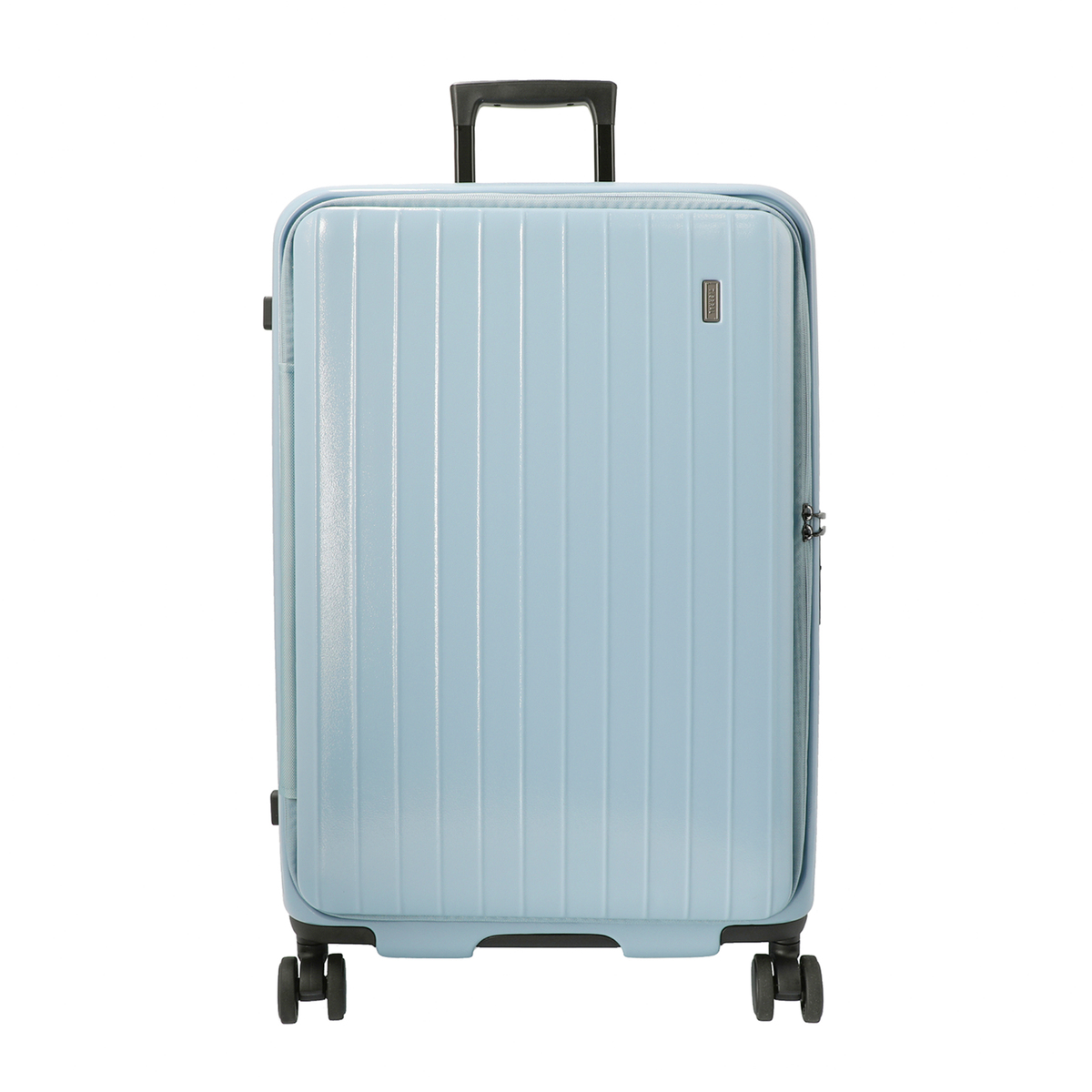 ＜QVCジャパン＞ Tierral 「TOMARU」 エコなスーツケース ストッパー付 L ＜カラー＞ ブルー画像