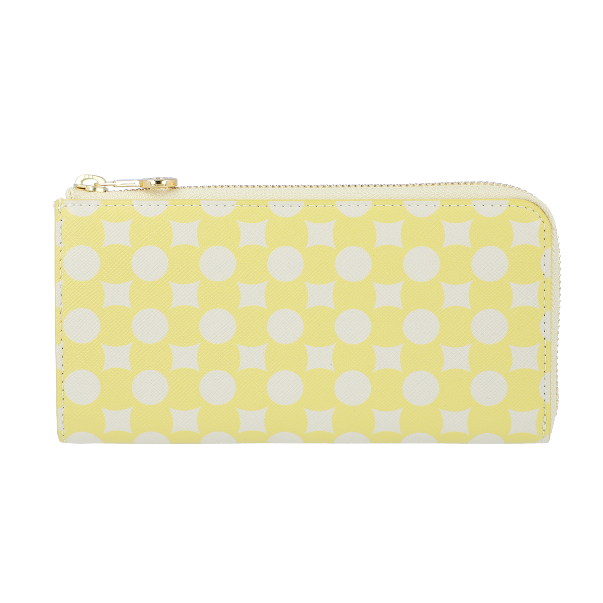 ラ クーオ プリントレザーl字ウォレット ラクーオウィズキラカラチョウ La Quoh With Kirakaracho Qvc Jp