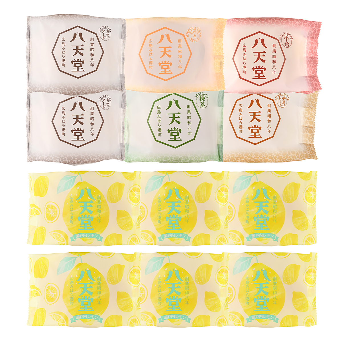 八天堂くりーむパン 瀬戸内レモン入り12個 八天堂 Qvc Jp