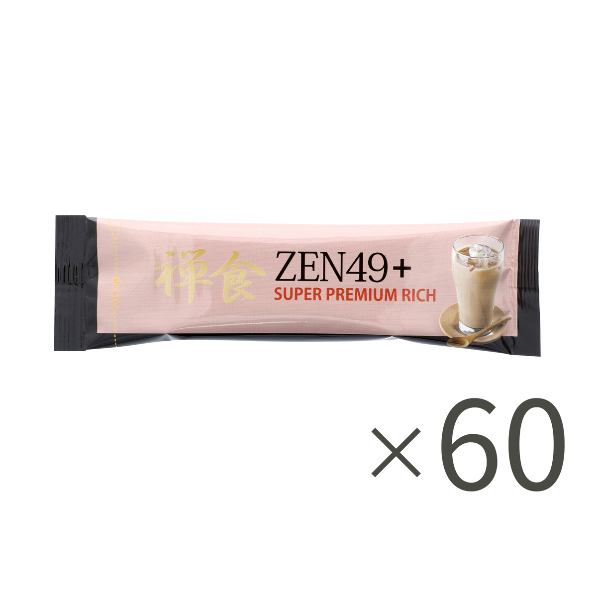ZEN49+スーパーダイエット禅食PR60包シェイカー付き - QVC.jp