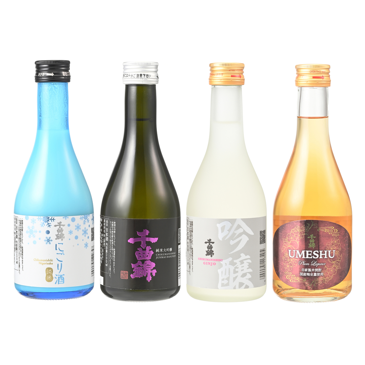 千曲錦 飲み比べ日本酒セット300ml×4本 - QVC.jp