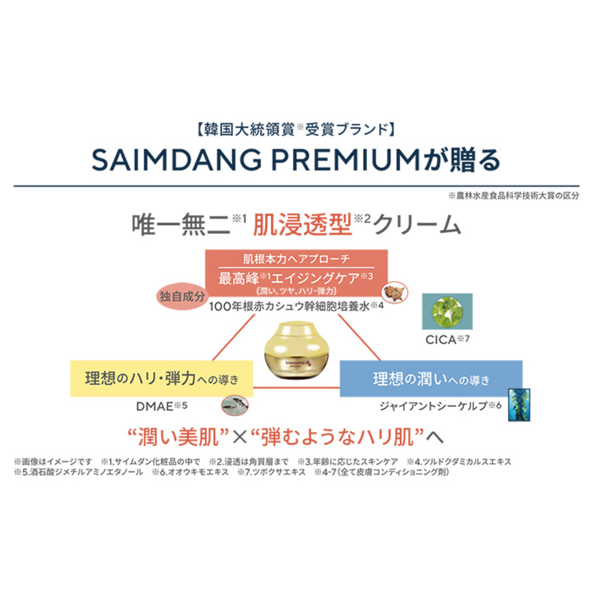 サイムダンプレミアム ステムモイスチャーパーフェクトリッチクリーム2個 サイムダンプレミアム（SAIMDANG premium）