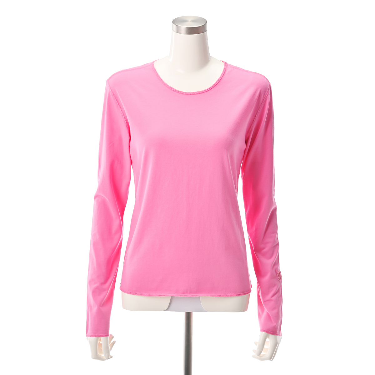 ＜QVCジャパン＞ MASAGO ベーシックロングスリーブTシャツ ＜サイズ＞ L ＜カラー＞ ピンク