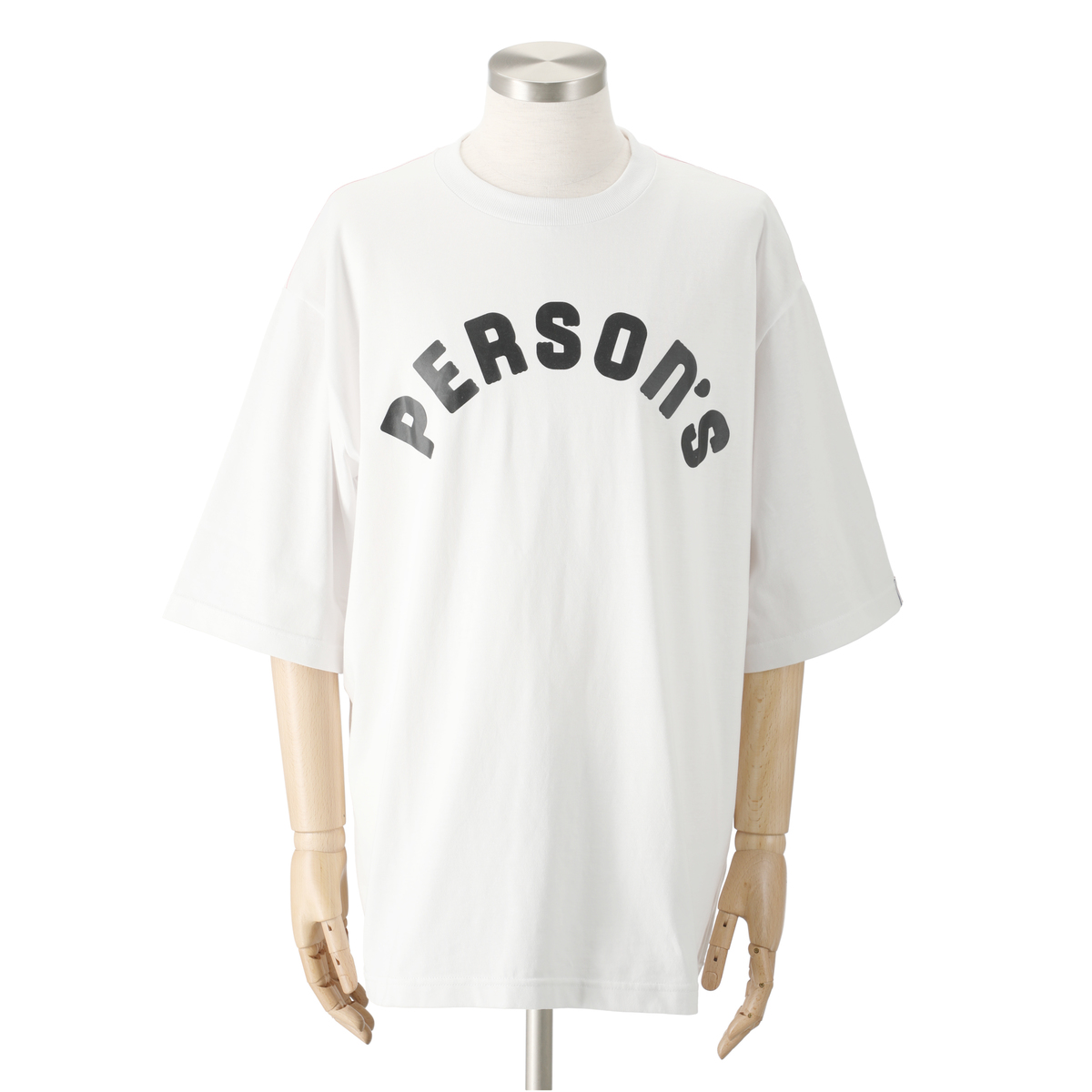 ＜QVCジャパン＞ PERSONSBOY オーバーサイズコットンTシャツ ＜サイズ＞ LL ＜カラー＞ ホワイト