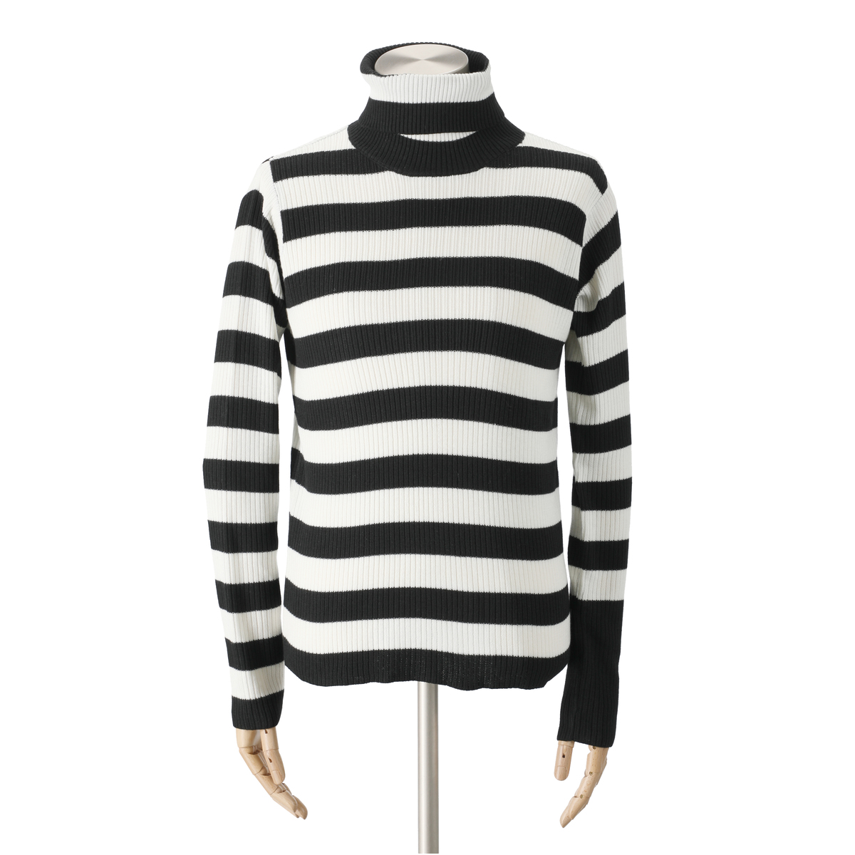 ＜QVCジャパン＞ Lucca Uomo alla moda タートルネックセーター ＜サイズ＞ M ＜カラー＞ ブラック