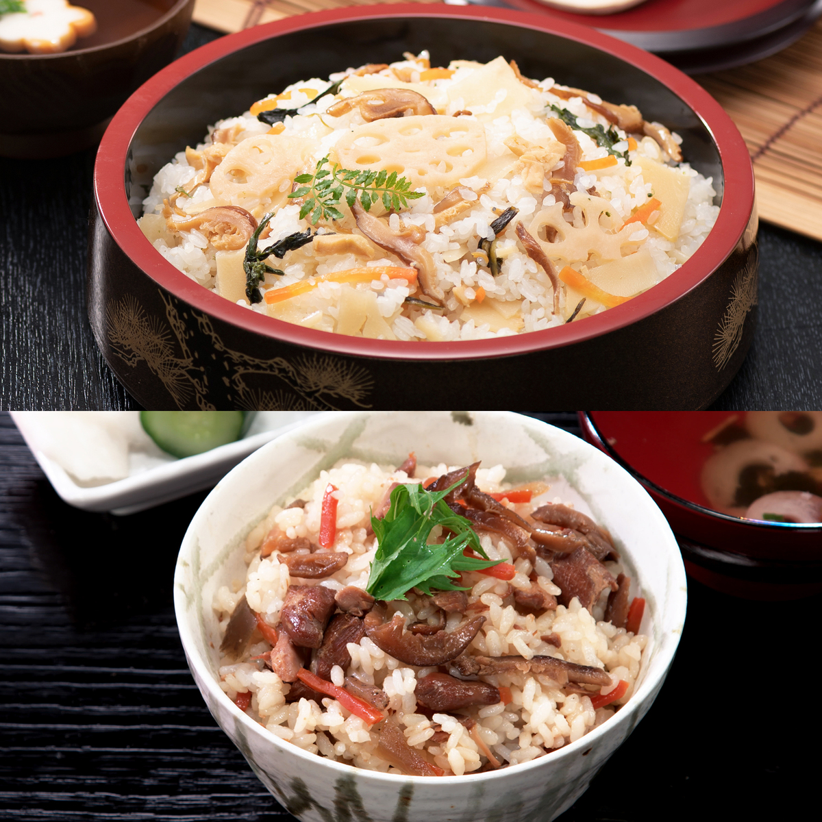 ＜QVCジャパン＞ 京風ミニちらし&鶏ごぼう混ぜご飯の素計10袋