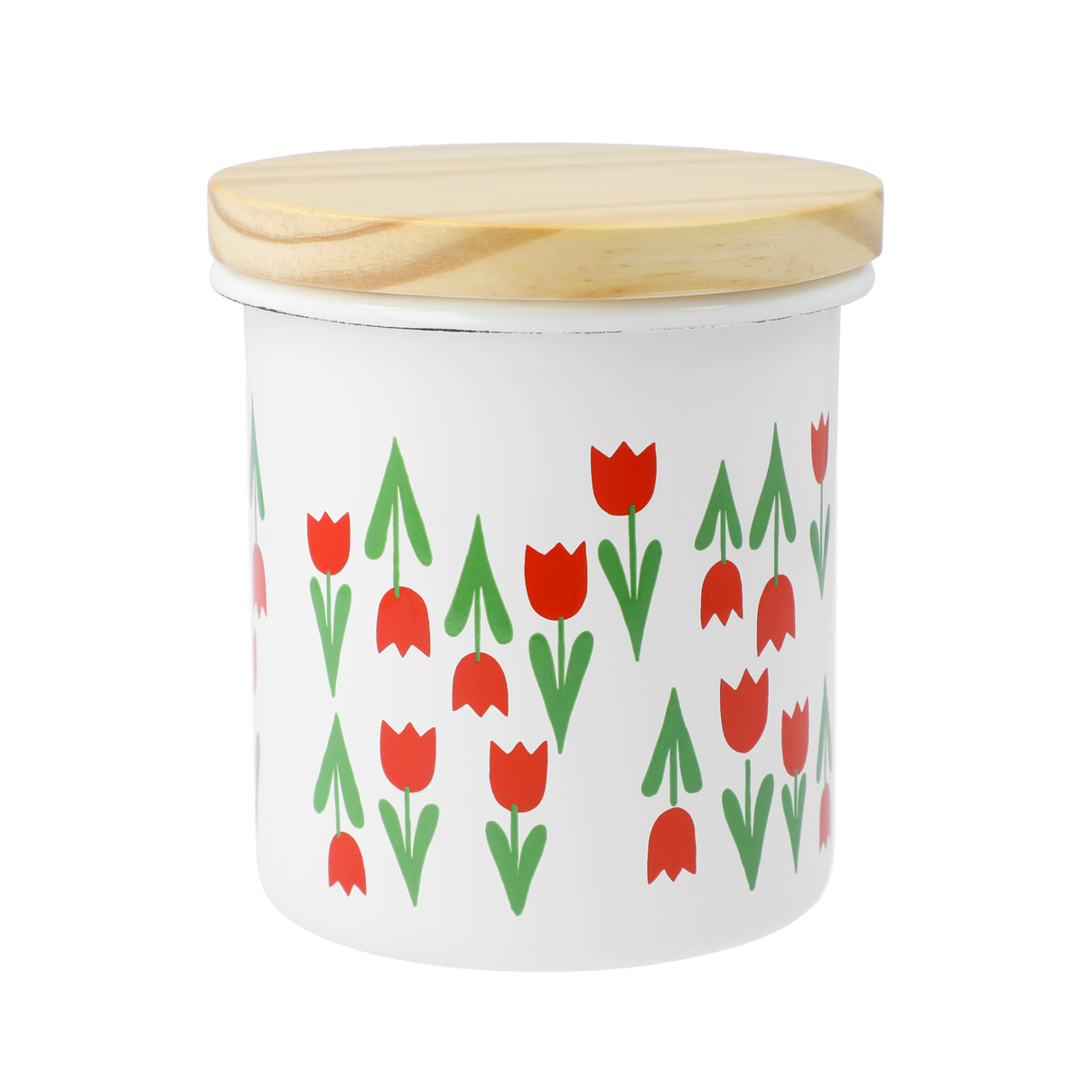 新品未使用！アリリアレトロ ホーロー キャニスター 4個セット 新品未使用！アリリアレトロ ホーロー キャニスター 4個セット