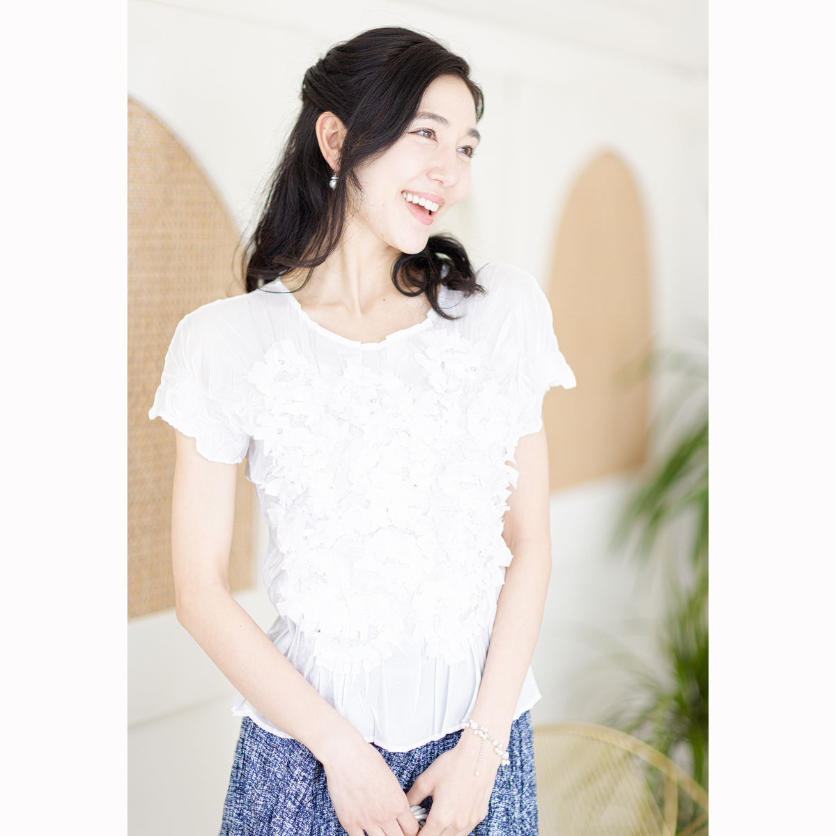 SPECCHIO Gプリーツブラウス スペッチオ（SPECCHIO） - QVC.jp