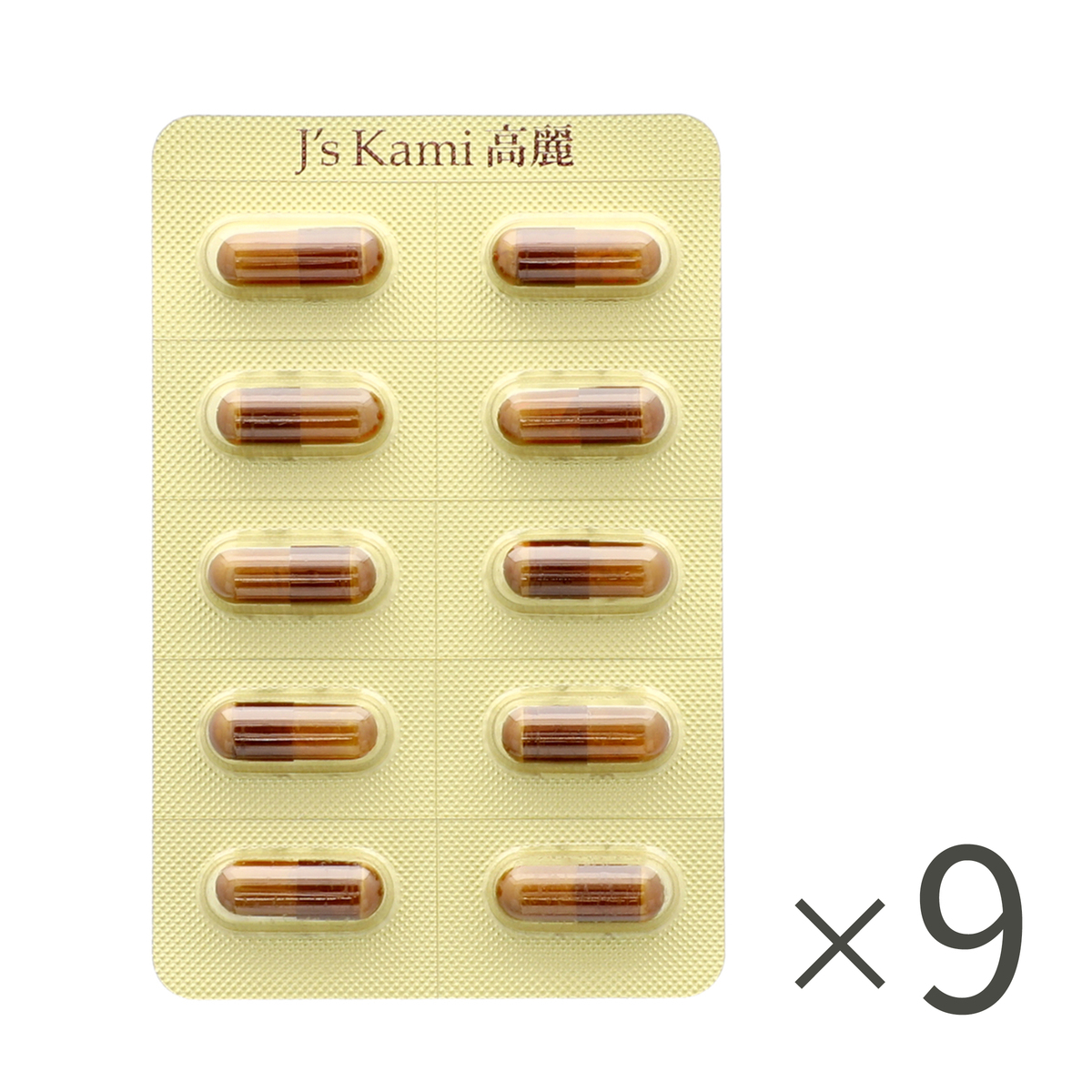 高濃縮紅参サプリメントJ'sKami高麗180粒 - 健康用品