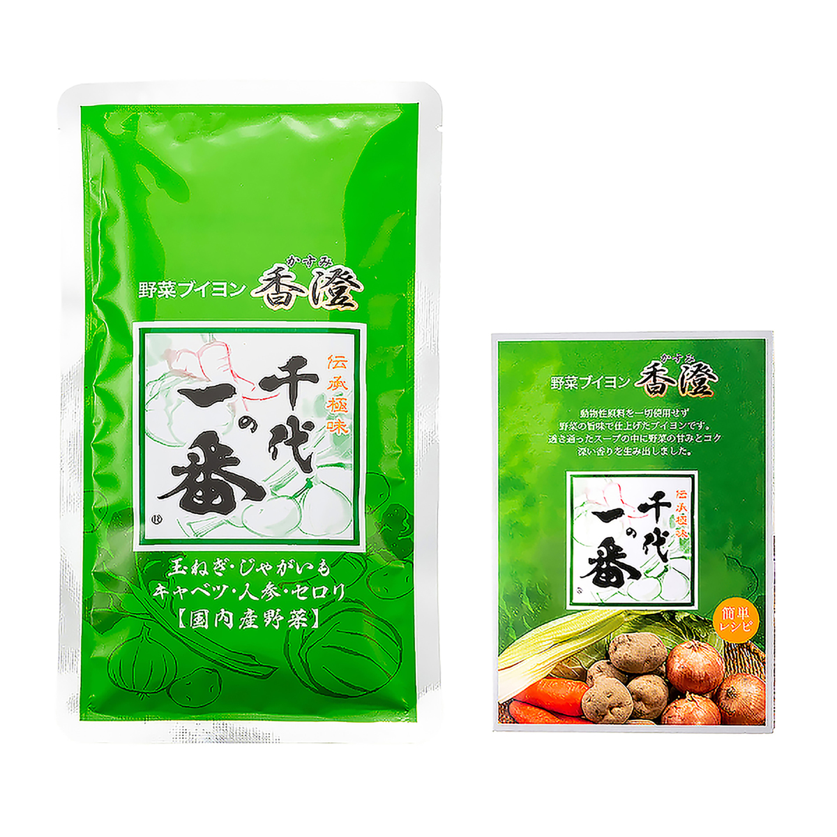 熱い販売 千代の一番 野菜ブイヨン 香澄かすみ 3袋 30包 tbg.qa