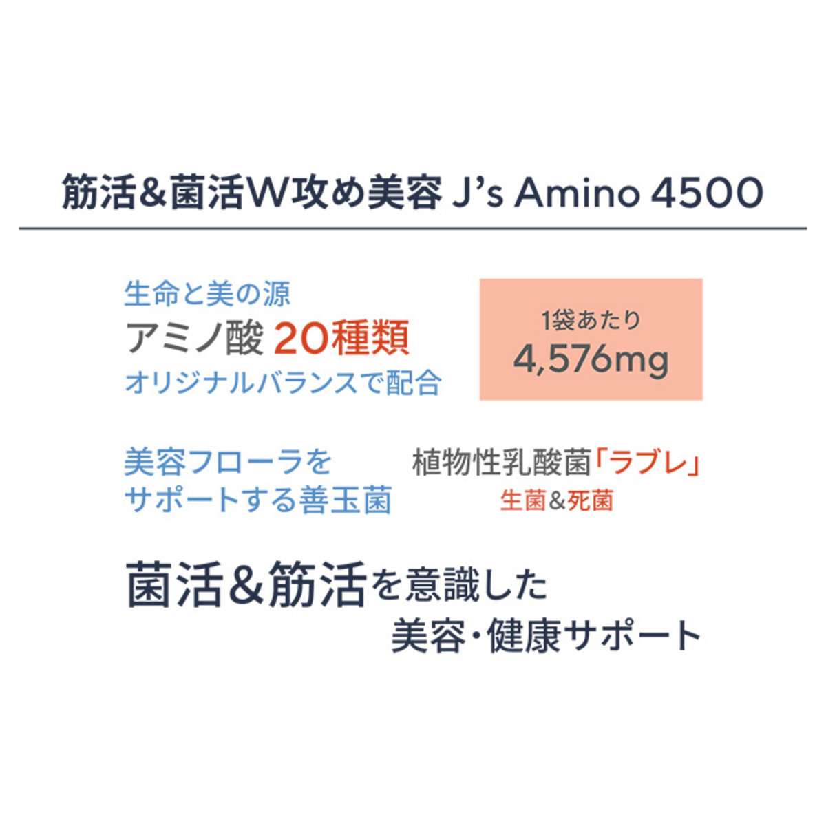 J's Amino 4500 90包特別BOX - QVC.jp