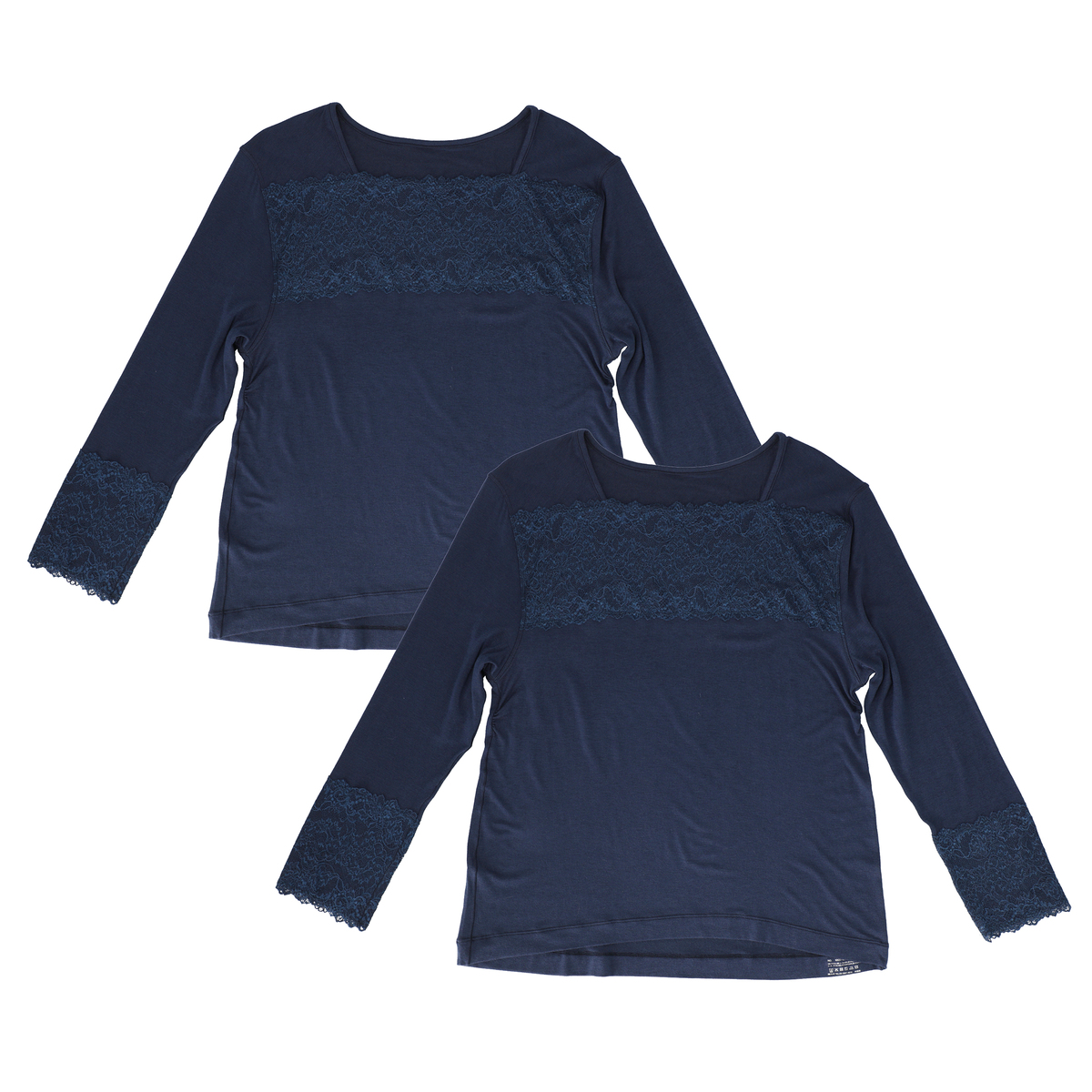 YANさん専用 九鬼さんの発熱スクエアネックインナ-同色2枚組5L-10L 九鬼さん