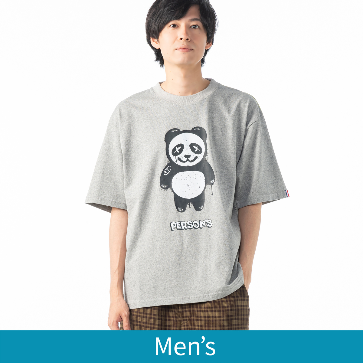 PERSONSBOY パンダグラフィックTシャツ