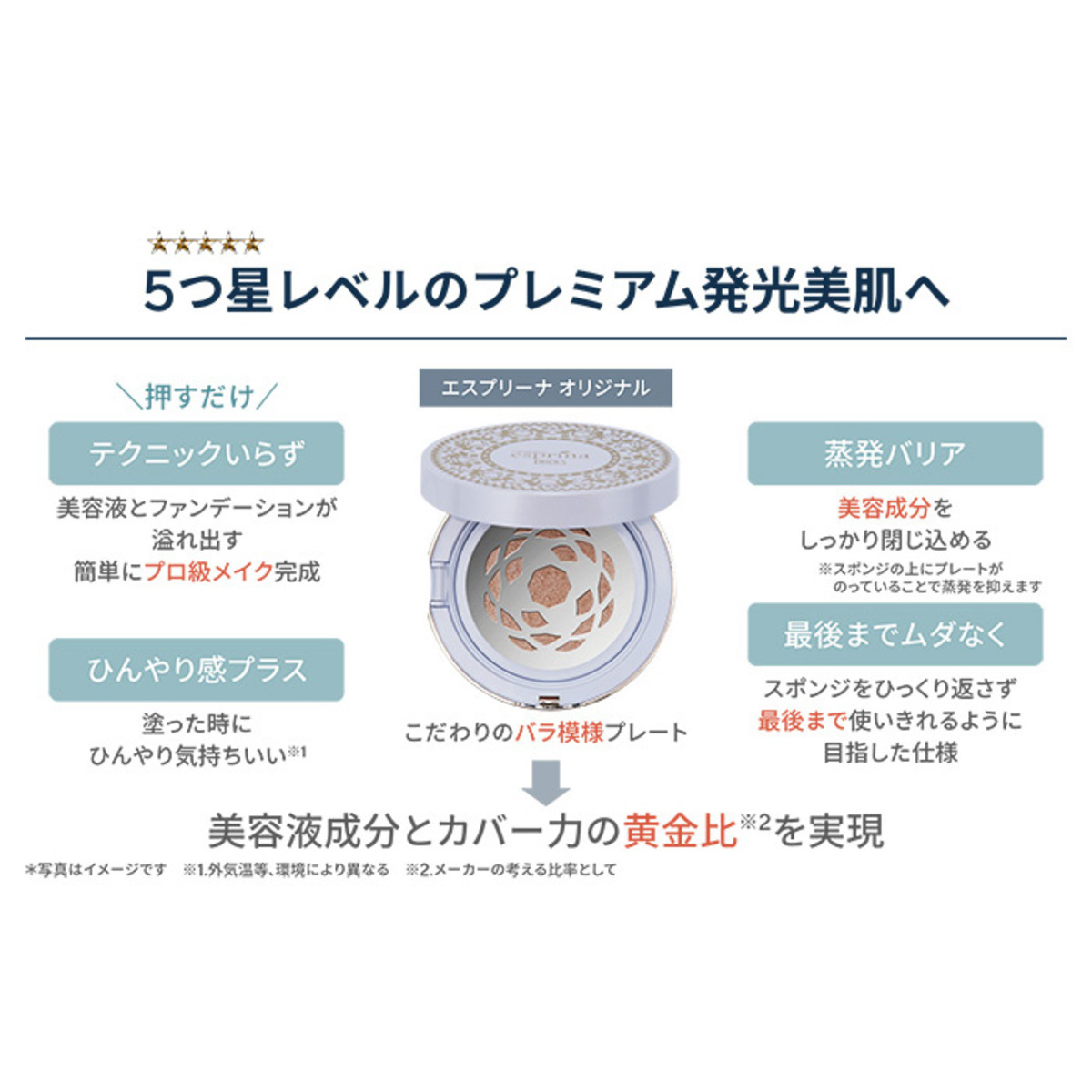 エスプリーナRGII+パーフェクトセラムFD レフィル付セット ヴィ