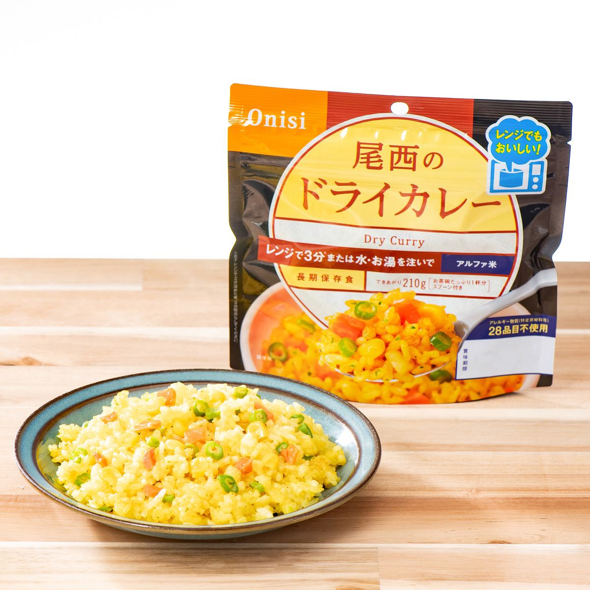 尾西食品 尾西のレンジ＋（プラス） 山菜おこわ 80g×5個