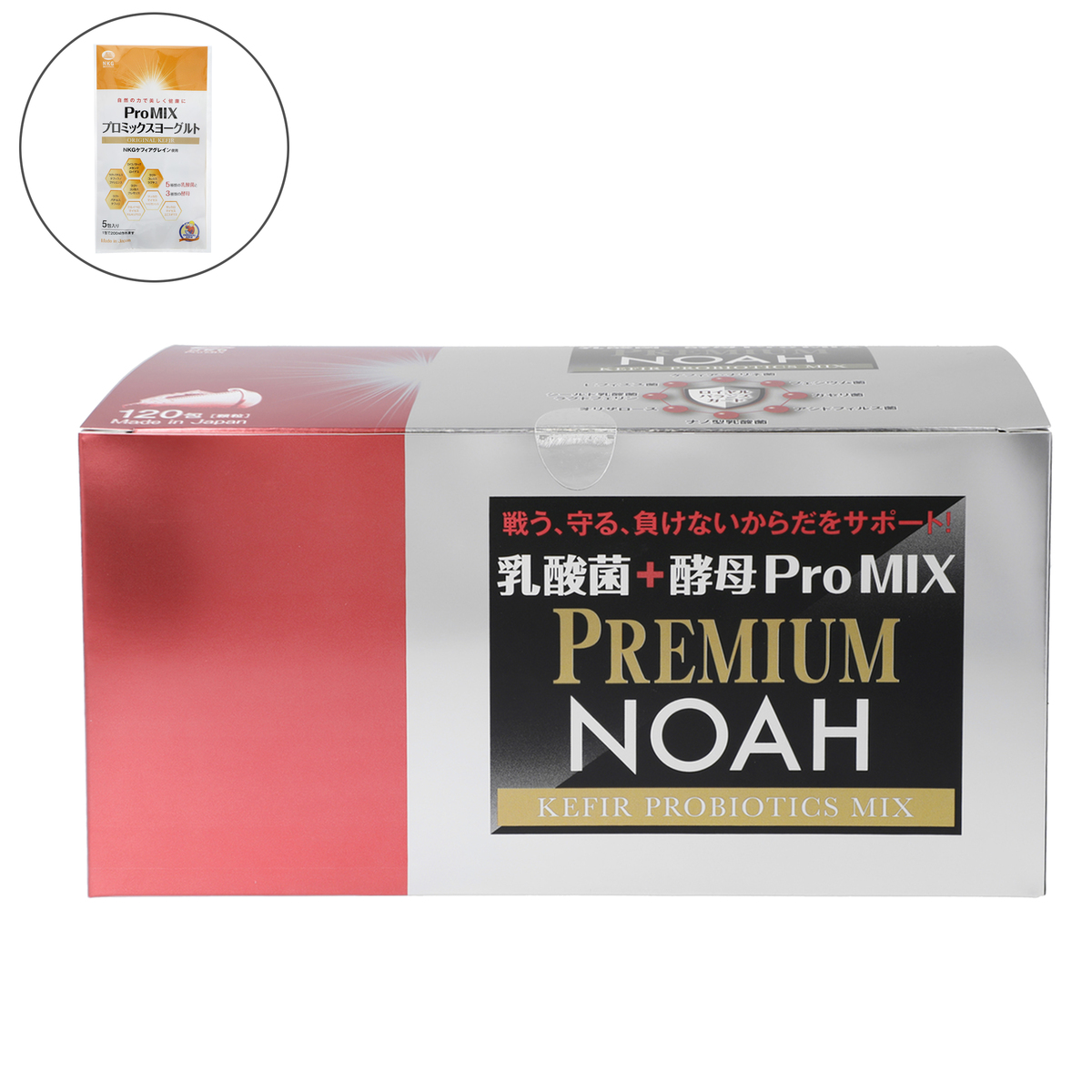日本売上 乳酸菌＋酵母ProMIXプレミアムノアスペシャルbox280包