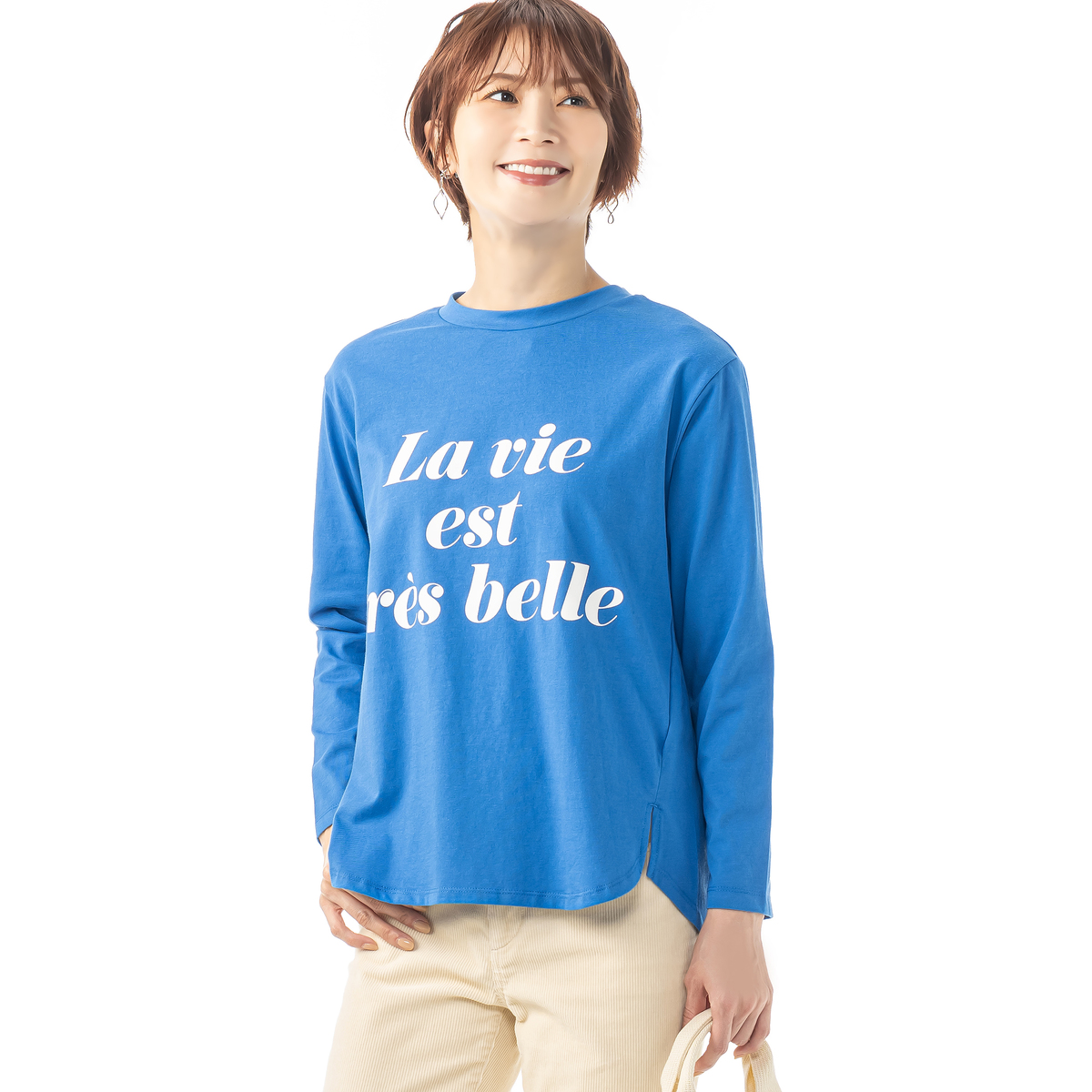 Coeur sucre ビッグロゴロングTシャツ