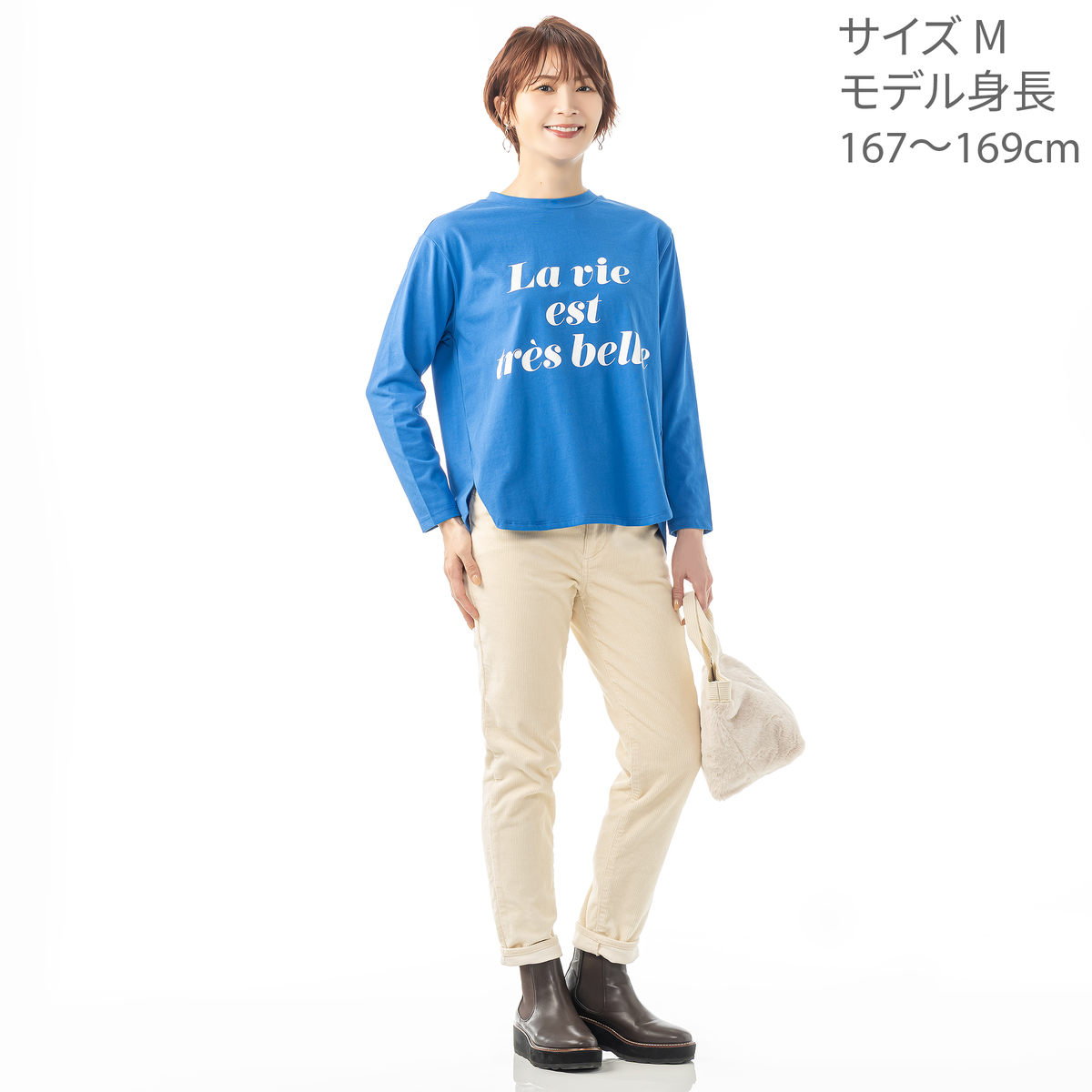 Coeur sucre ビッグロゴロングTシャツ クールシュクレ（COEUR SUCRE