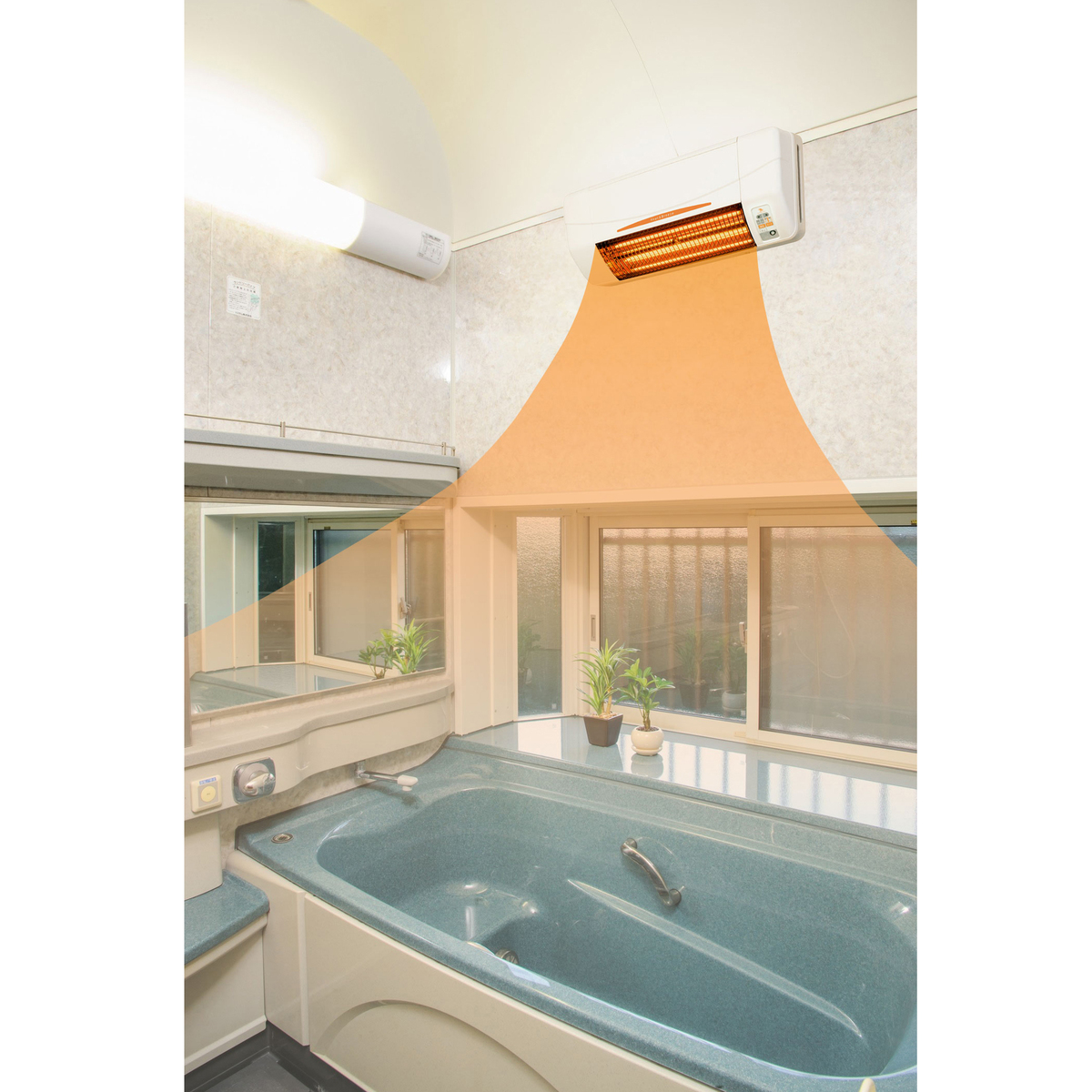 浴室換気乾燥暖房機 スリム壁面用 特別セット