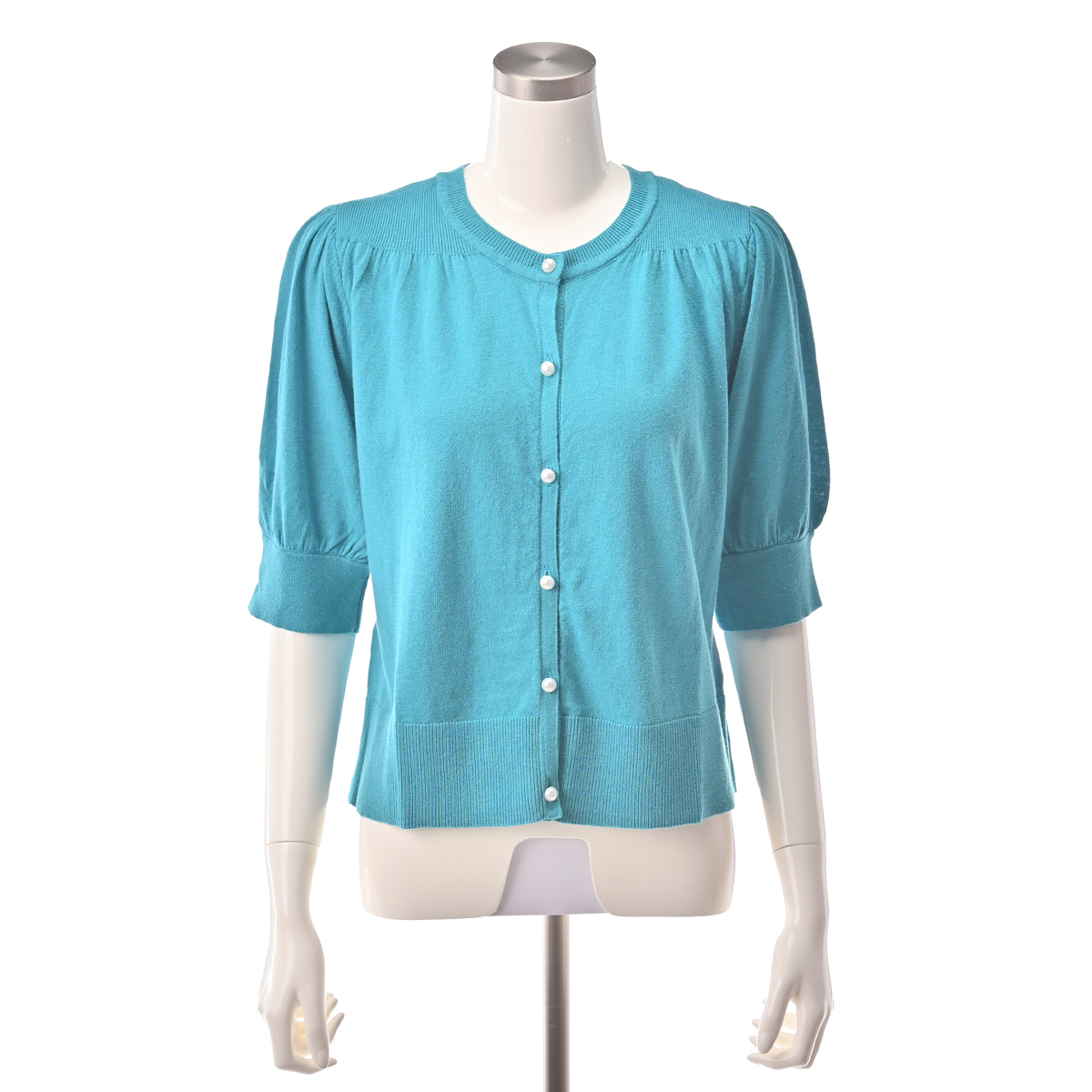 ISAAC SELLAM レザーカーディガン 切替デザイン36サイズ Y2K YOKE(ヨーク) 22AW STILL JACQUARD CARDIGAN スティル ジャ