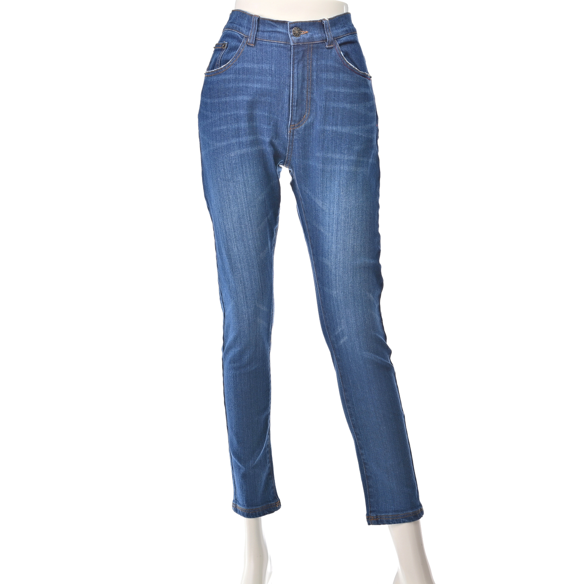 DENIMUS ステッチデザインストレッチパンツ デニマス（DENIMUS） - QVC.jp