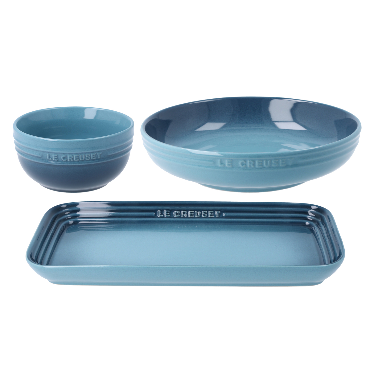 ル・クルーゼ テーブルウェア ディナー 3点セット×2セット LE CREUSET（ルクルーゼ） - QVC.jp